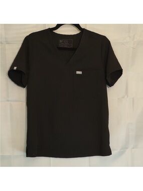 Figs Catarina Black Scrub Top, Women’s S